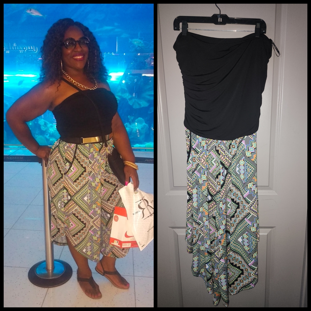 Stylish Black and Multicolor Jumpsuit